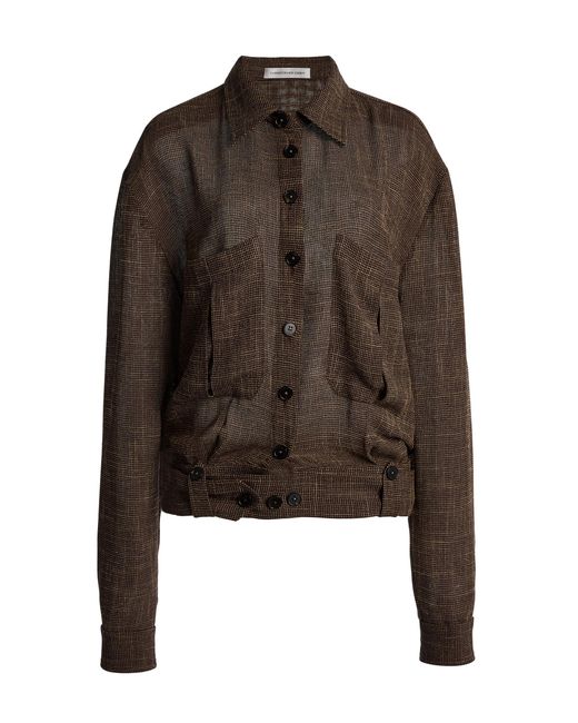 Christopher Esber Brown Twitch Pocket Shirt