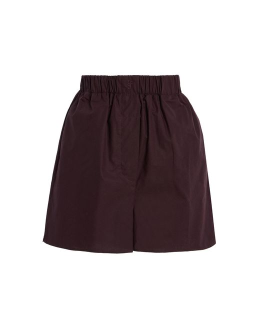Frankie Shop Purple Lui Cotton Boxer Shorts