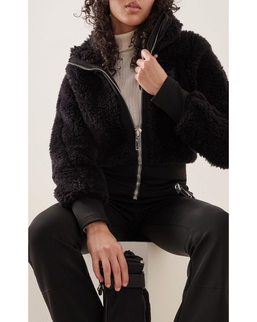 Toni Sailer Eva Teddy And Shell Ski Suit in Black | Lyst