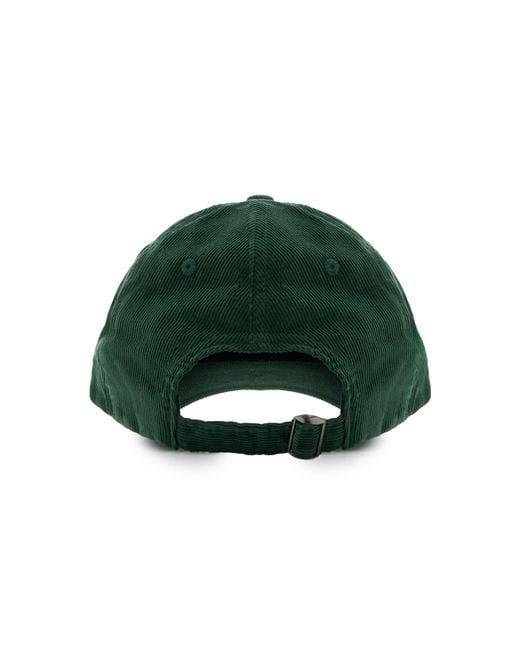 Sporty & Rich Green Cotton-corduroy Baseball Cap