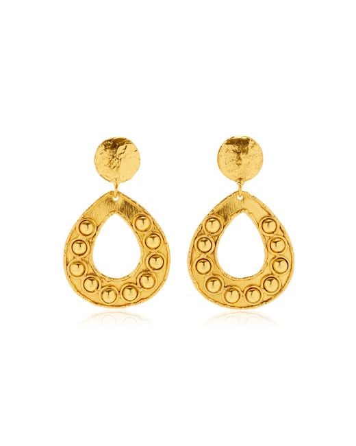Sylvia Toledano Metallic Thalita 22k Gold-plated Earrings
