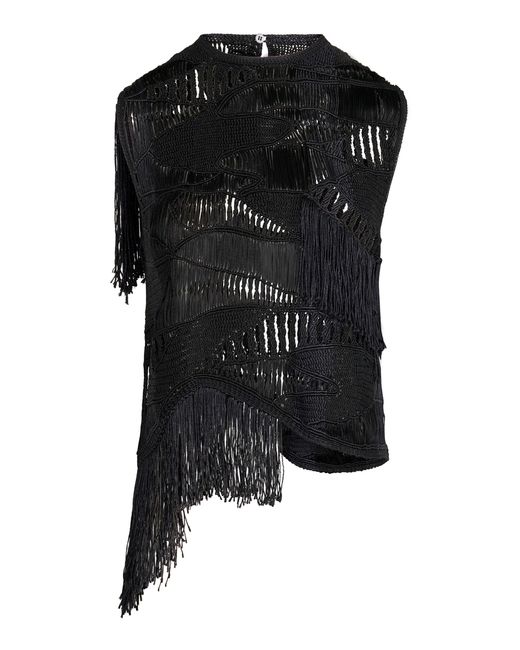 Heirlome Black Aurora Silk Top