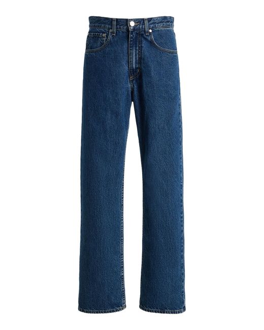 Twp Blue Kent St Mid-Rise Straight-Leg Jeans