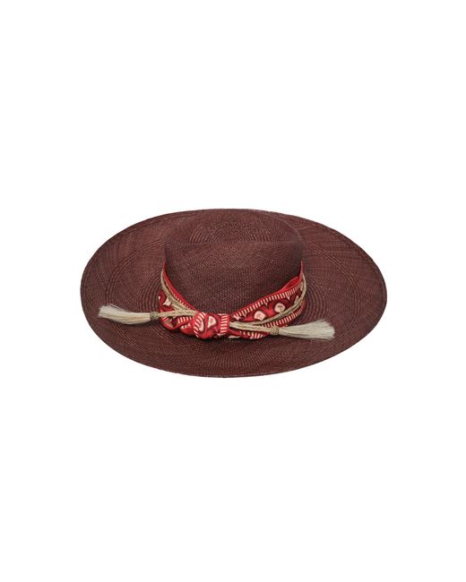 Johanna Ortiz Red Alma Solar Hat