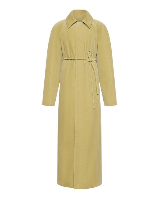 OSSOU Yellow Ember Cotton Coat