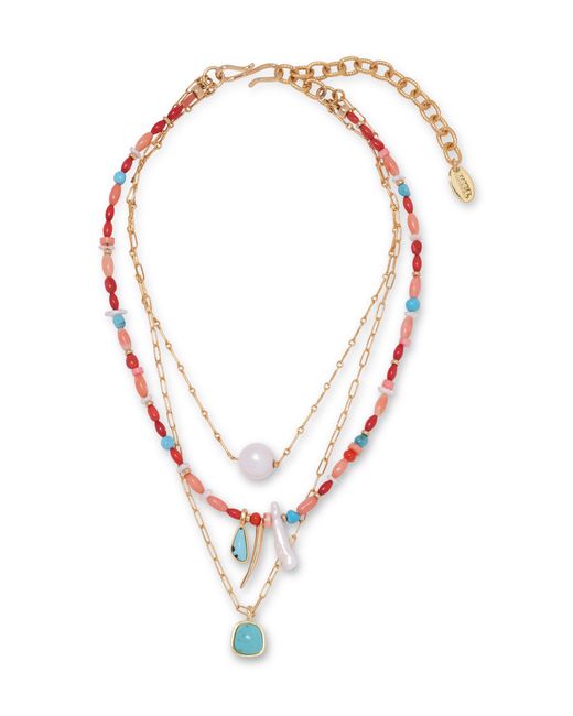 Lizzie Fortunato Off Shore Beaded Necklace | Lyst