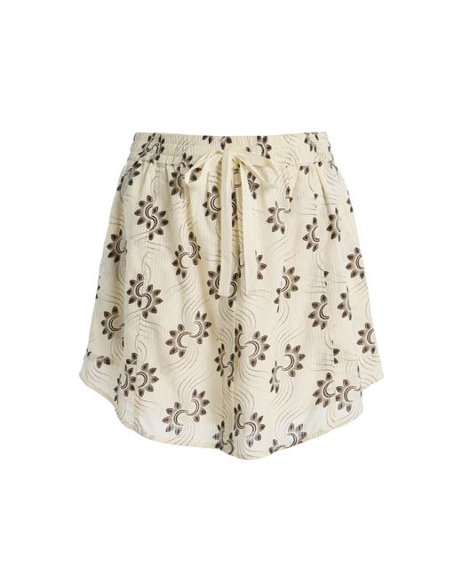 ILIO NEMA Natural Abas Printed Cotton-Voile Mini Skirt