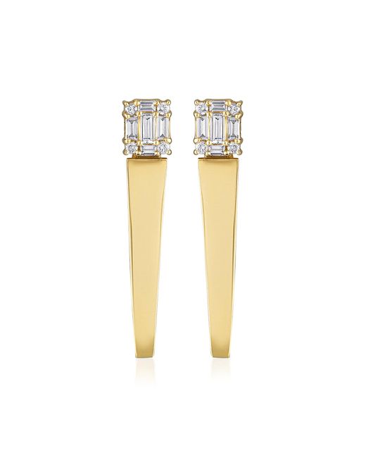 Mindi Mond New York White Clarity 18K Diamond Earrings