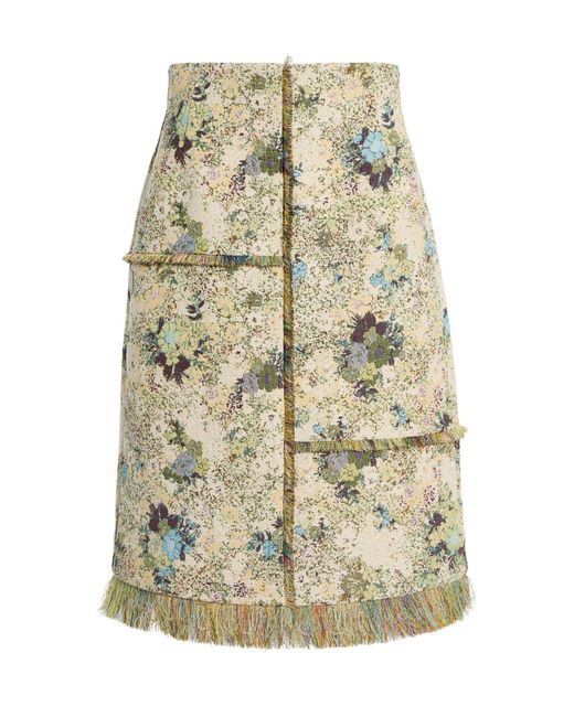 ALÉMAIS Natural Whitney Knit Midi Skirt