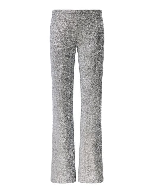 Aflalo Gray Noor Flared Pants