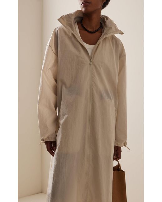 Wardrobe NYC Natural Translucent Raincoat