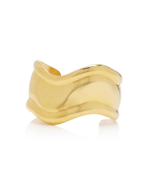Ben-Amun Yellow Exclusive Wave 24k Gold-plated Cuff