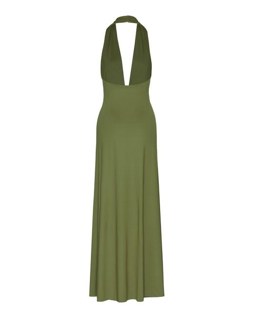 pleated floral maxi dress Petal and Pup Women's Achanti Pleated Maxi Dress