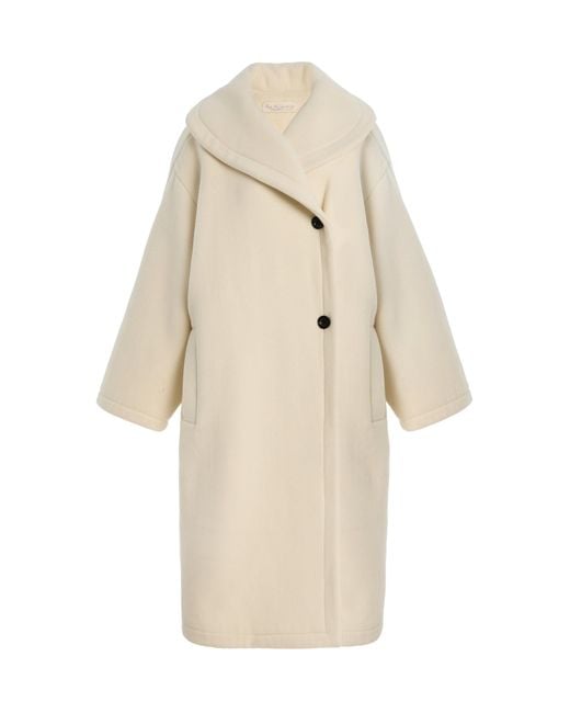 The Row Natural Regino Wool Coat
