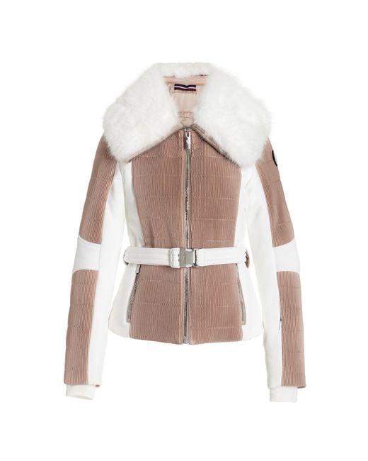 Fusalp White Gitu Ski Jacket