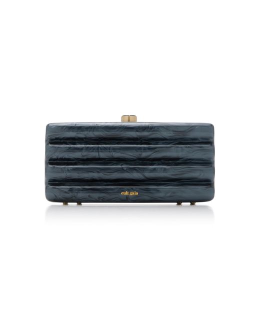 Cult Gaia Blue Enid Acrylic Clutch