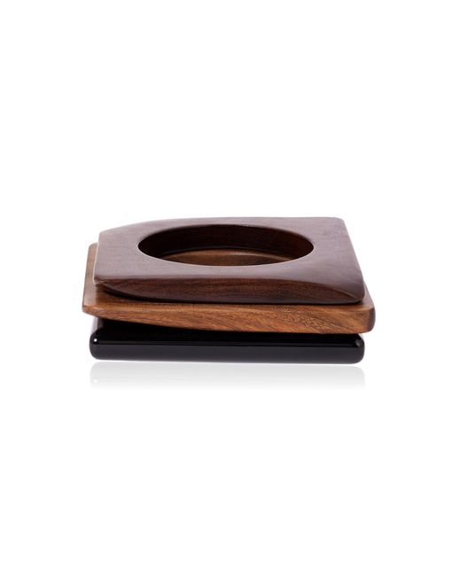 Heaven Mayhem Brown Notte Bangle Set