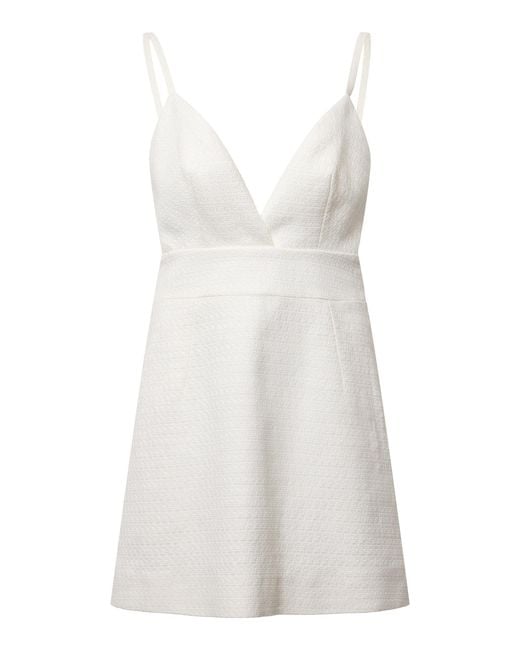Dolce & Gabbana White Bouclé Mini Dress