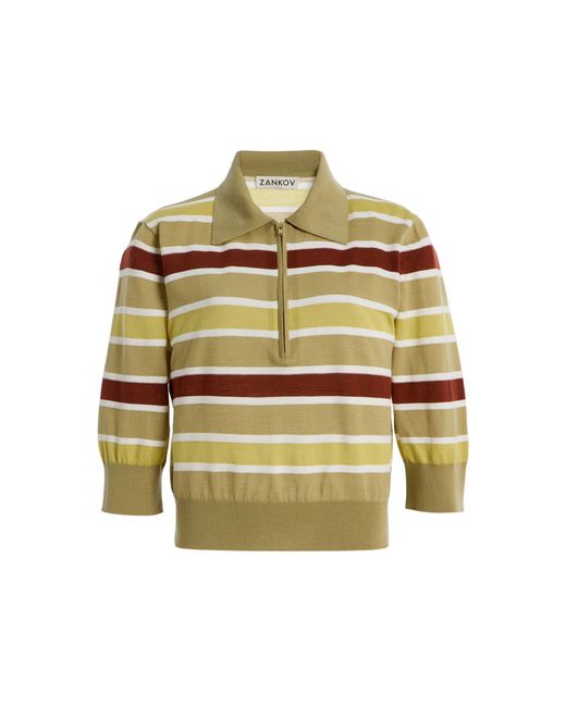Zankov Yellow Caesar 2 Merino Wool Sweater