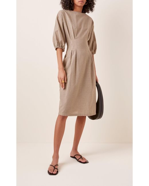 cotton knee length dresses
