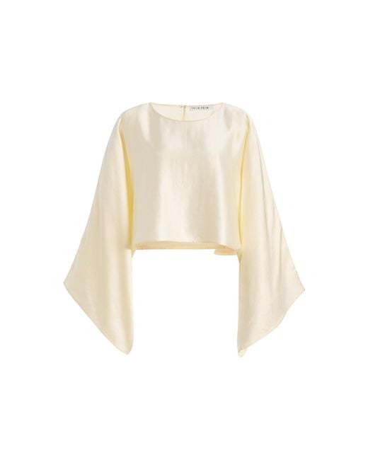 Third Form Natural Threshold Satin Top