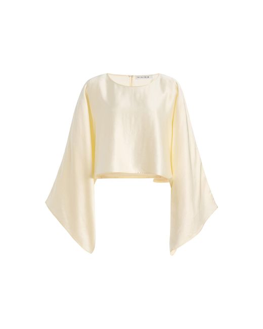 Third Form Natural Threshold Satin Top