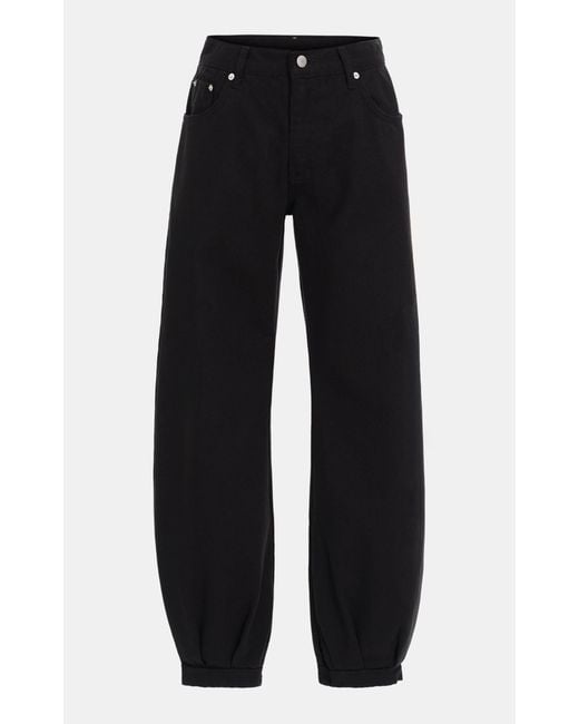 Source Unknown Black Bleeker Denim Ballloon Pants