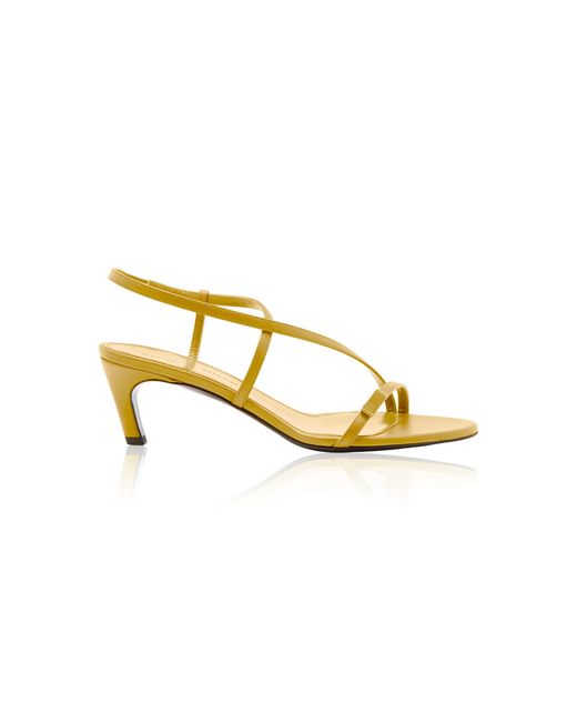 Proenza Schouler Metallic Uma Slide Sandals