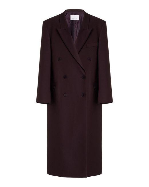 Frankie Shop Purple Jane Suiting Coat