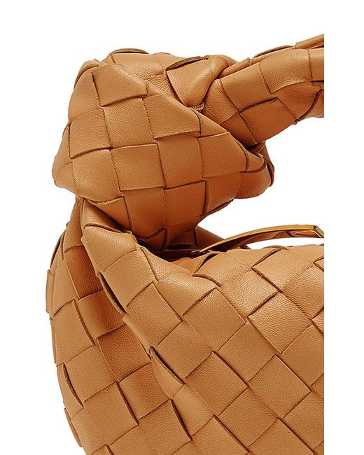 Bottega Veneta Brown The Mini Jodie Leather Bag