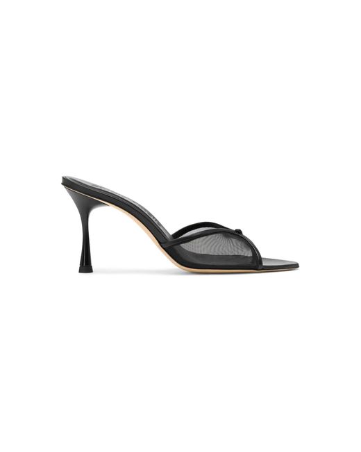 STUDIO AMELIA Black Jacques 90 Mule