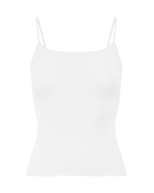 NEGATIVE White Whipped Cami Top