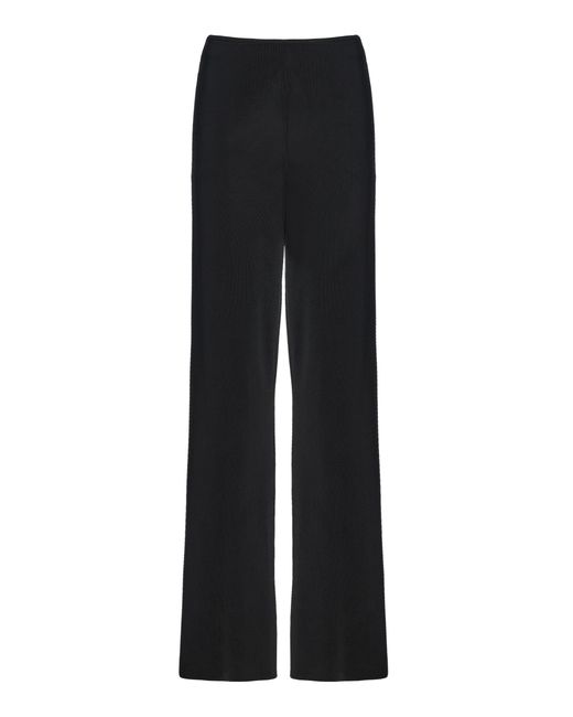 Kallmeyer Black Kiane Straight-Leg Pants