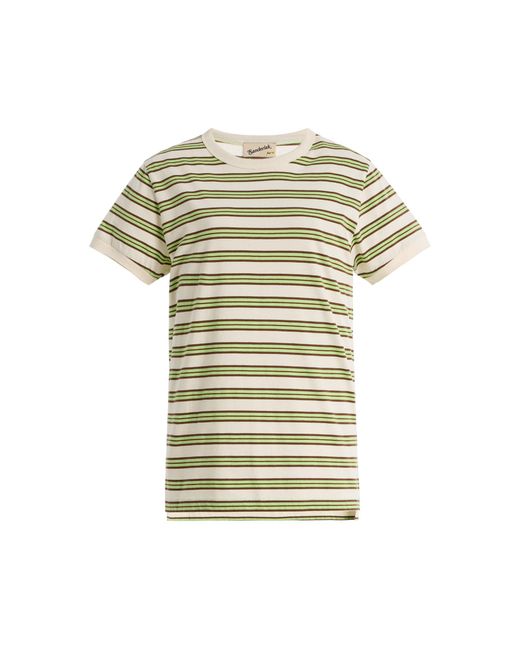 Sanderlak Multicolor Striped Cotton Tee