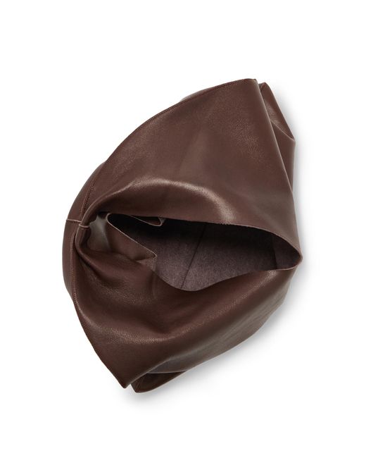 The Row Brown Small Bindle Leather Bag
