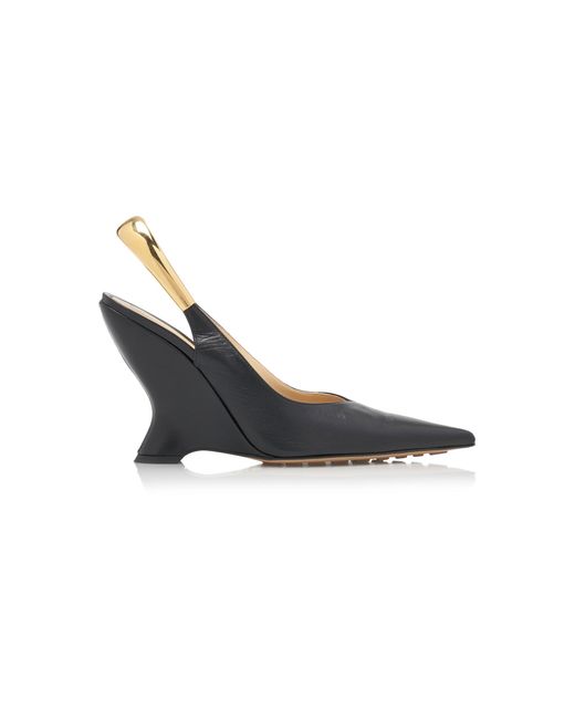 Bottega Veneta Black Punta Pump