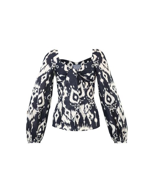 Lena Hoschek White Andrea Cotton Blouse