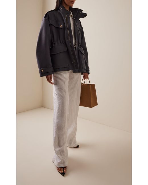 RÙADH Blue Mackenzie Wool Jacket