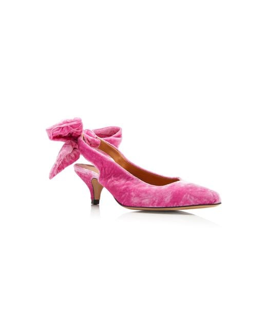 Ganni store sabine slingbacks
