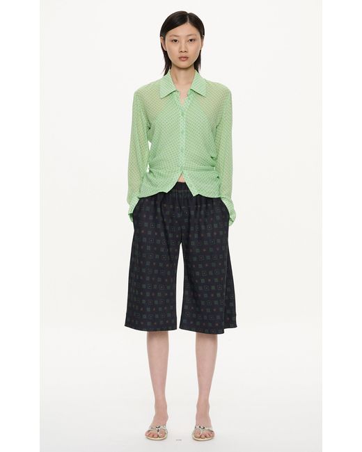 Christopher Esber Green Ellis Shorts