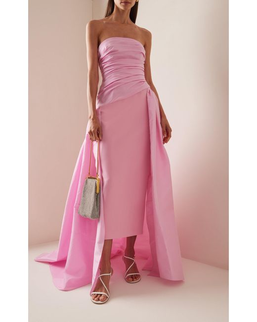 dress nude pink Ellie Bodycon Mini Dress in Baby Pink , One Shoulder , High Neck main image 0