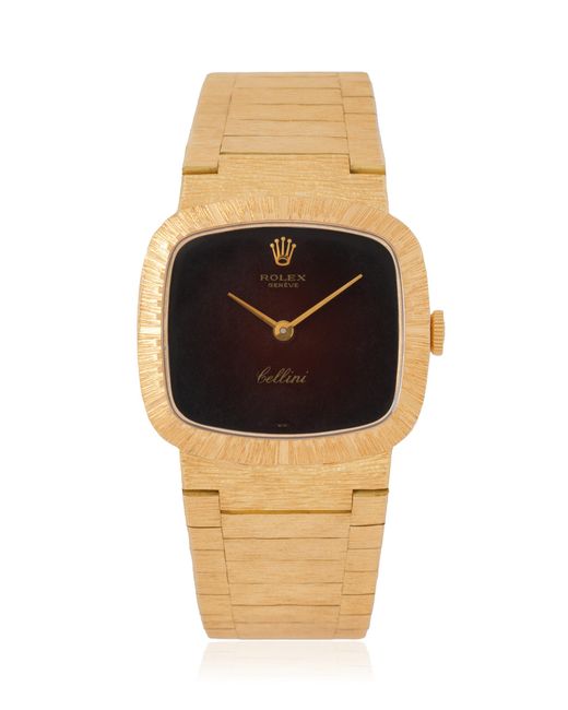 Stephanie Windsor Black Rolex Cellini Vignette Vintage Watch