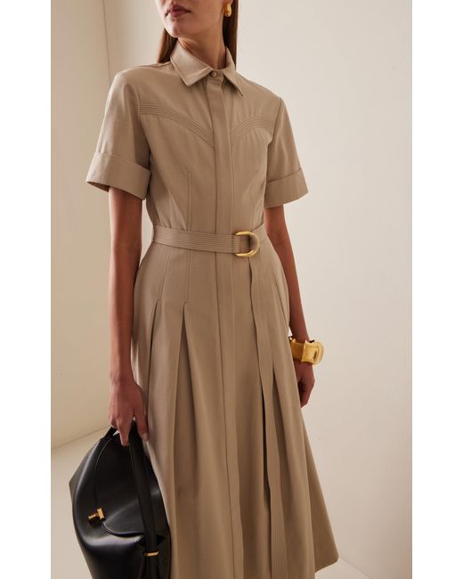 adam lippes shirt dress Aliena Dress, In Pale Blue/White, Size 8, Adam Lippes Spring 2026