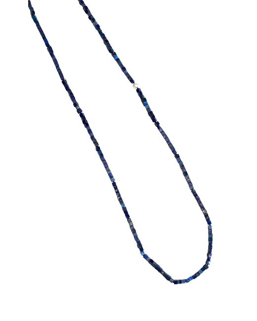 Le Sundial Blue Ines Lapis Necklace