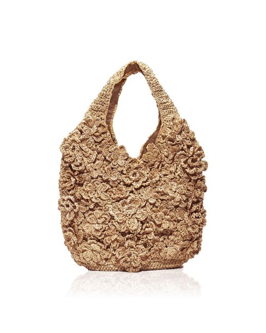 Emm Kuo Natural Pampelonne Raffia Tote Bag