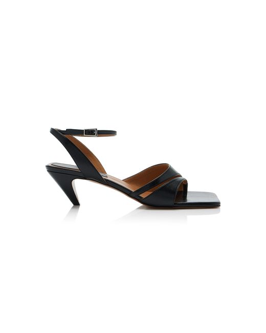 Stella McCartney Black Spur Vegan-Leather Sandals