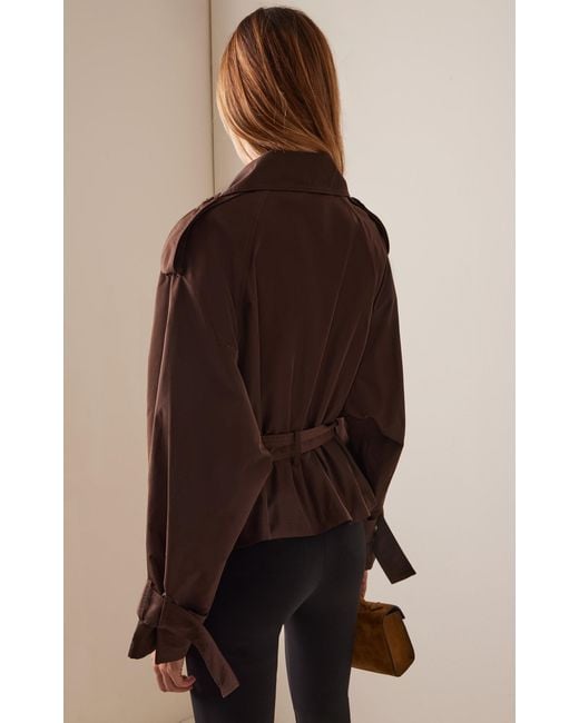 Staud Brown Vale Trench Jacket