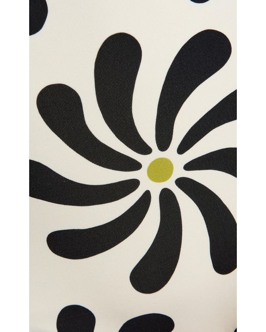 Cala De La Cruz White Exclusive Elisa High-Rise Bikini Bottom