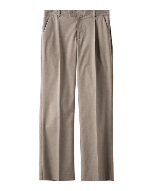 THE GARMENT Brown Clifton Pleat Pants