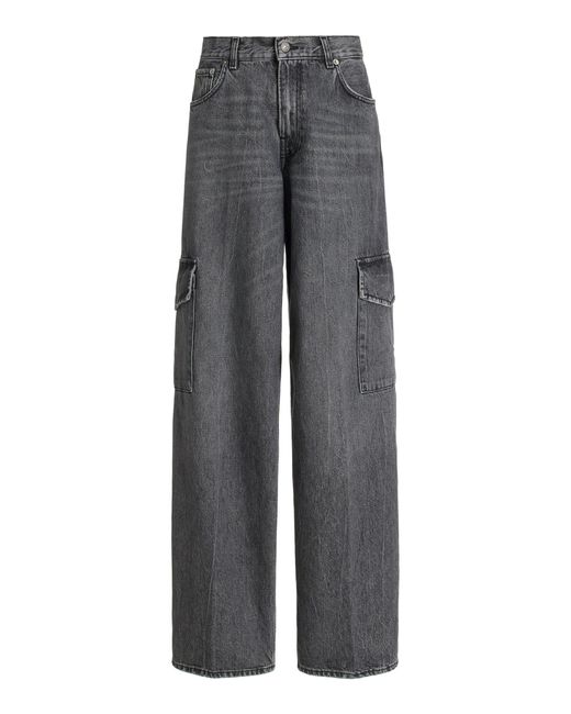 Haikure Exclusive Bethany Cargo Jeans in Gray | Lyst